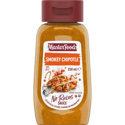 MasterFoods Smokey Chipotle No Rules Sauce 250mL