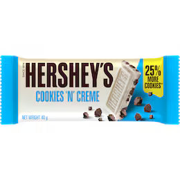 Hershey's Cookies 'N' Creme Bar 40g
