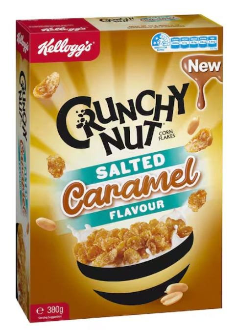 Kellogg's Crunchy Nut Salted Caramel 380g