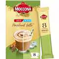 Moccona Coffee Sachets Hot/Iced Hazelnut Latte 8 pack