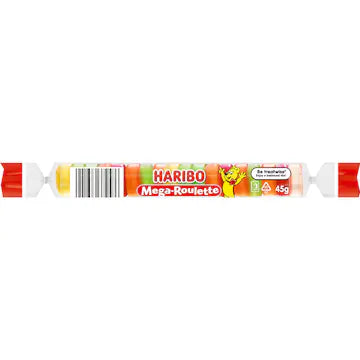 Haribo Mega Roulette Lollies 45g