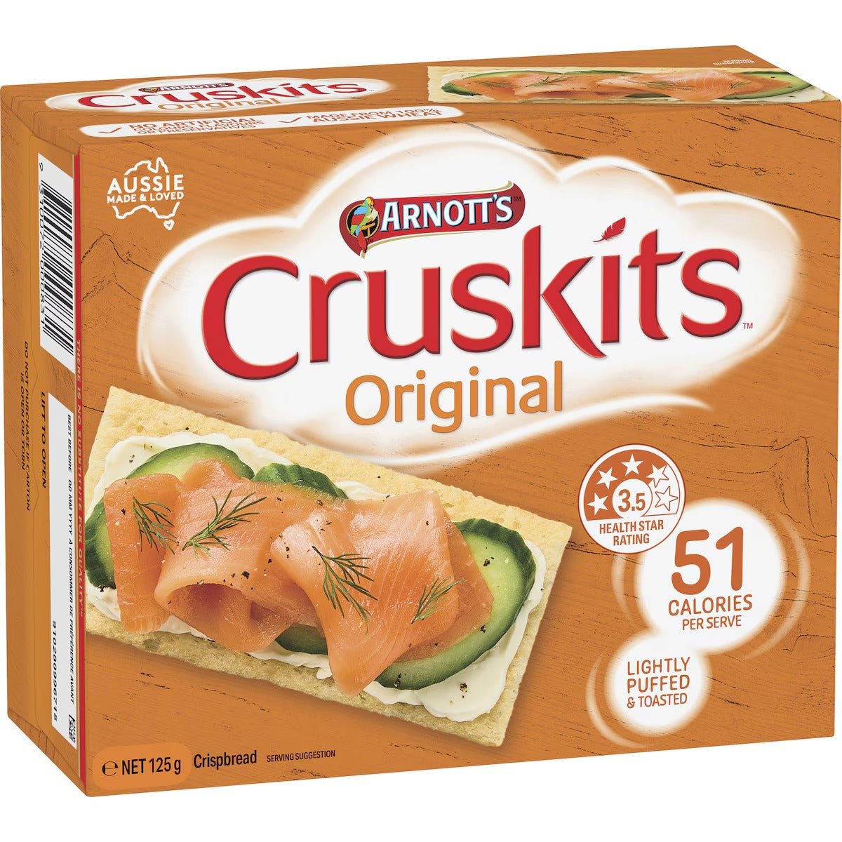 Arnott's Cruskits Original 125g