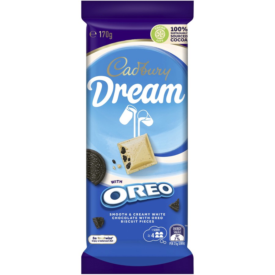Cadbury Block Dream Oreo 170g