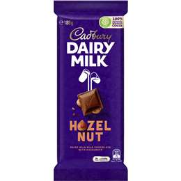 Cadbury Block Hazelnut 180g