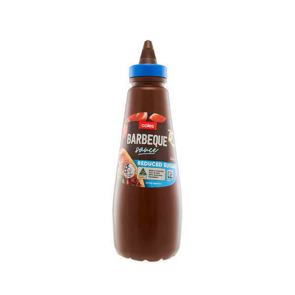 Coles Barbecue Sauce 30% Less Sugar 500ml