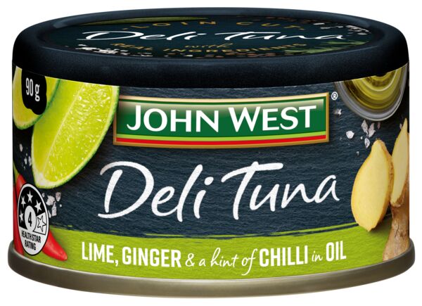 John West Tuna Yellowfin Lime, Ginger & Chilli Oil 90g