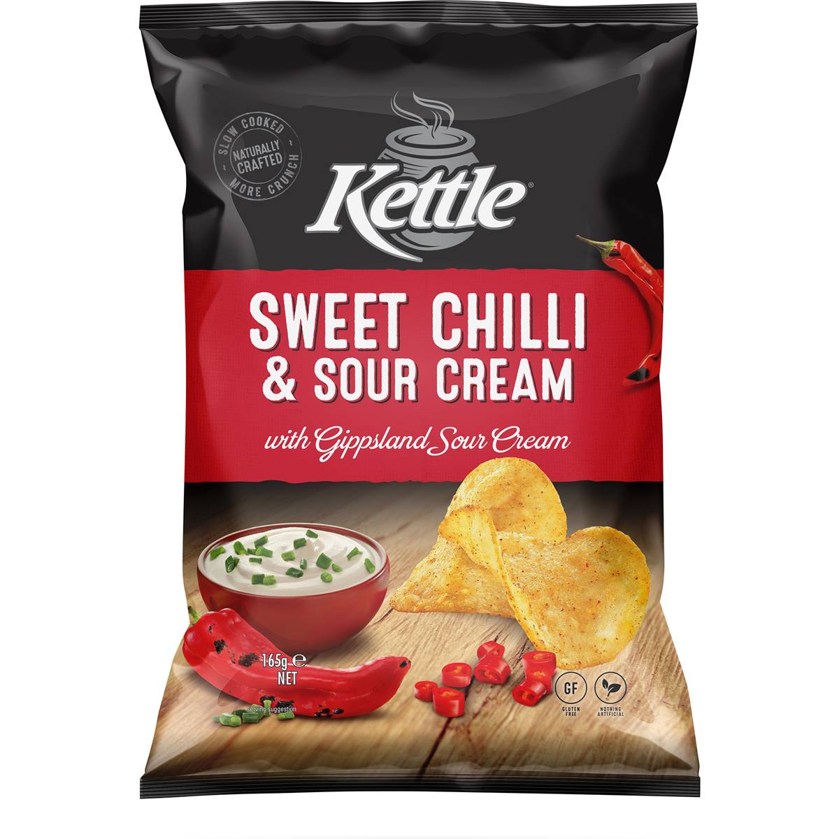 Kettle Sweet Chilli & Sour Cream 165g