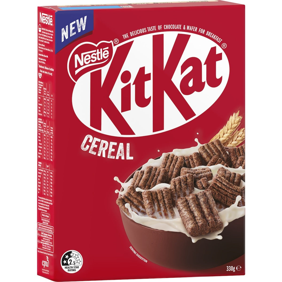 Nestle Kit Kat Breakfast Cereal 330g**