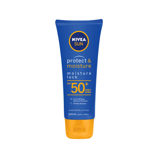 Nivea Sun Protect & Moisture Moisture Lock SPF50+ Sunscreen Lotion 100mL