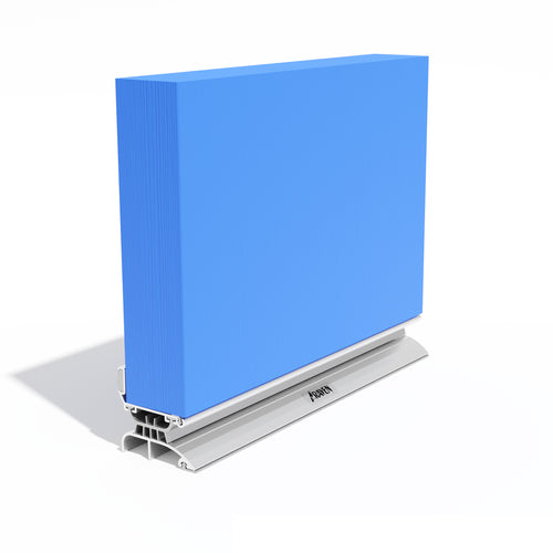Raven 915mm Clear Anodised Storm Proof Door Seal RP4