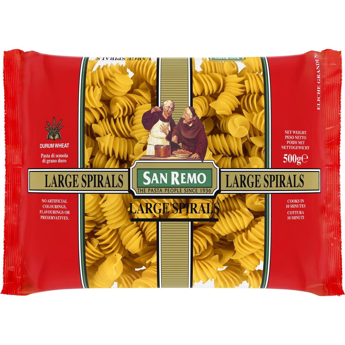San Remo Pasta Large Spirals 500g
