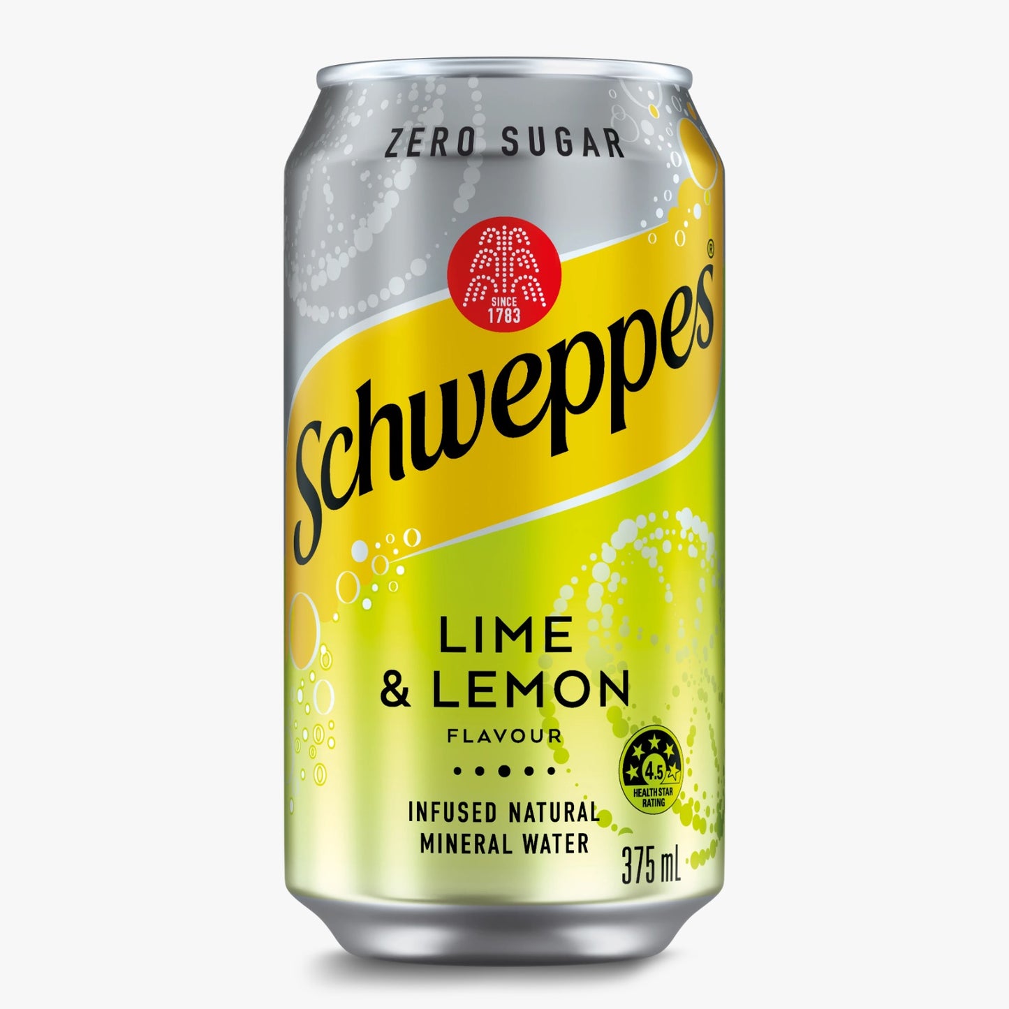 Schweppes Can (10pk) Infused Lime & Lemon 375ml