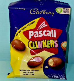 Cadbury Pascall Clinkers 160g