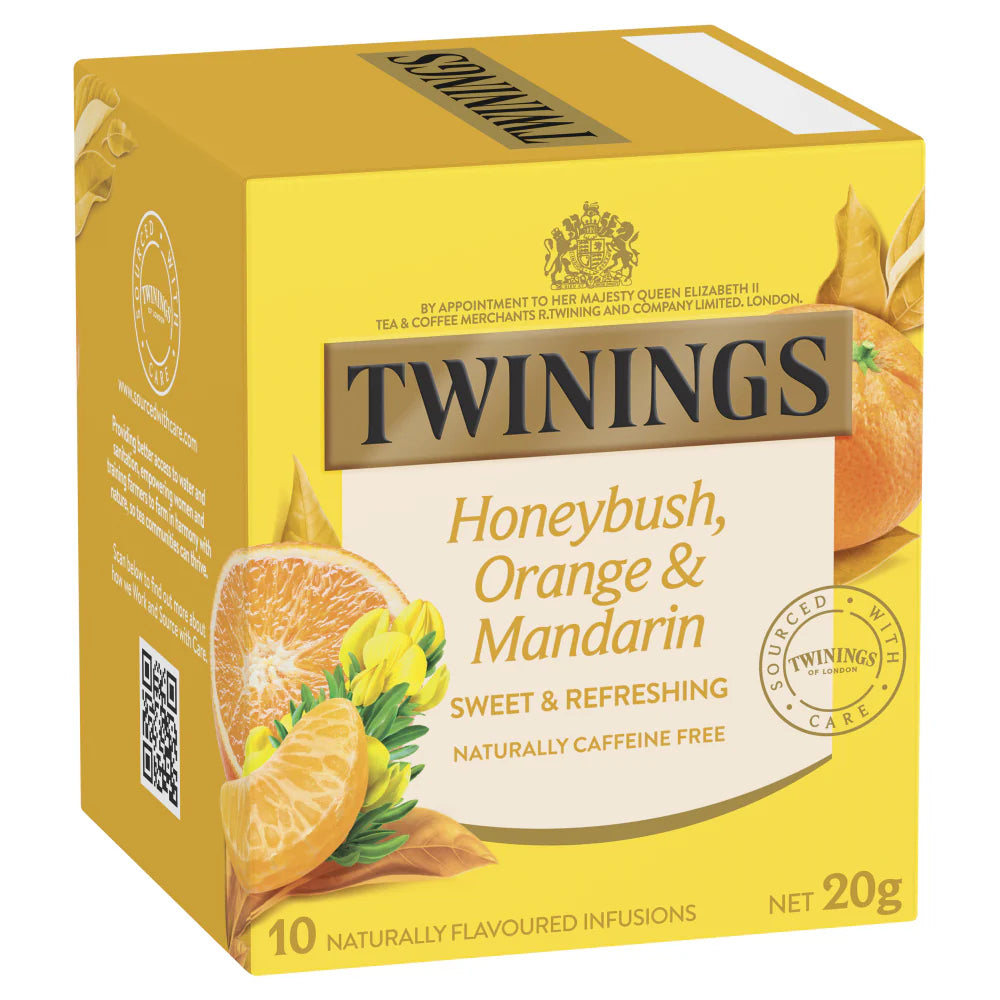 Twinings Honeybush, Orange & Mandarin 10 pack