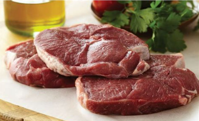 Frozen NZ Lamb Leg (boneless) (steak)