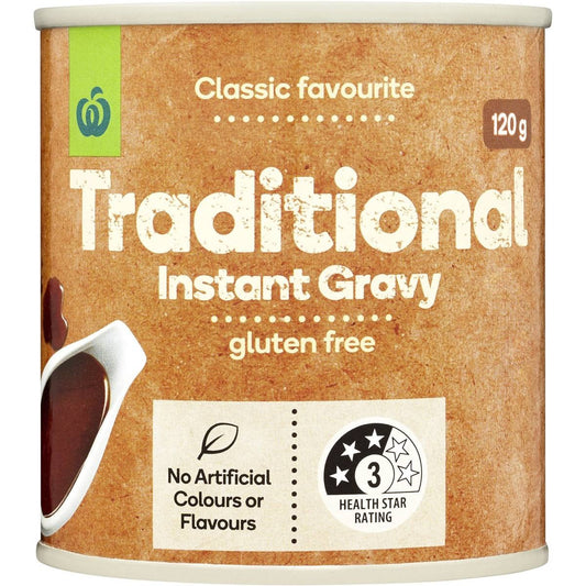 Woolworths Instant Gravy Traditional 120g