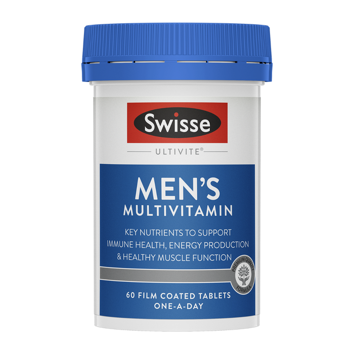Swisse Ultivite Men's Multivitamin With Key Nutrients