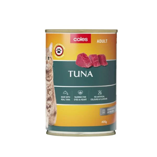 Coles Tuna Adult Cat Food | 400g