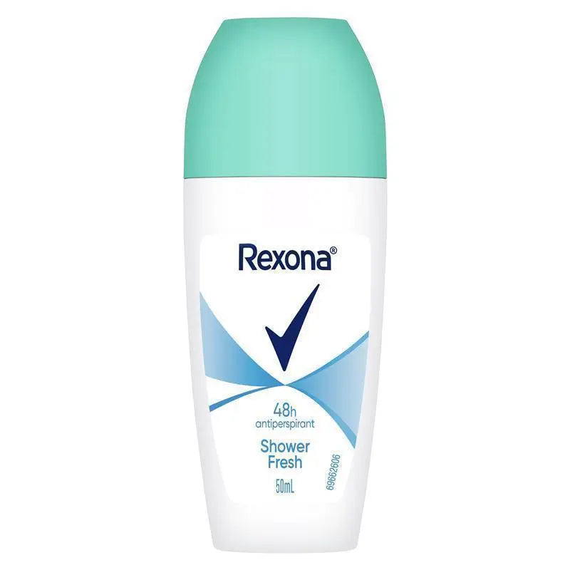Rexona Women Deodorant 48hr Roll On Invisible Shower Fresh 50mL
