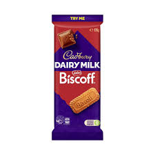 Cadbury Dairy Milk Biscoff Chocolate Block 170g