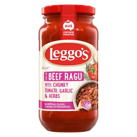 Leggo's Ragu Pasta Sauce 550g