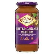 Patak's Butter Chicken Simmer Sauce Medium 450g