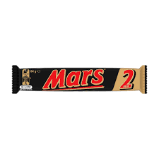 Mars Milk Chocolate Bar Caramel Nougat 2 Pack 64g