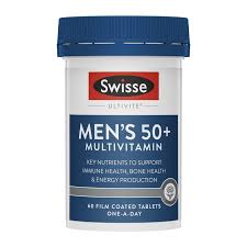 Swisse Ultivite Men's 50+ Multivitamin With Key Nutrients
