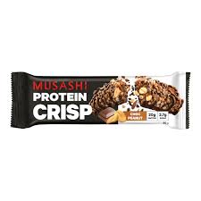 Musashi Crisp Protein Bar Choc Peanut 60g