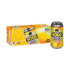 Solo Soft Drink Mango Zero 10x375ml | 10 pack