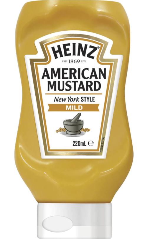 Heinz Mustard American 220g