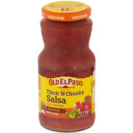 Old El Paso Salsa Thick N Chunky Mild 375g - do not reorder