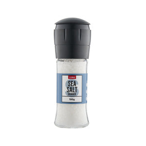 Coles Salt Sea Salt Grinder 100g