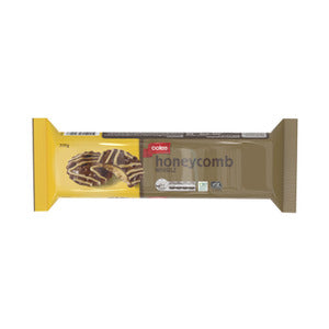 Coles Chocolate Biscuits Whirlz Honeycomb 200g