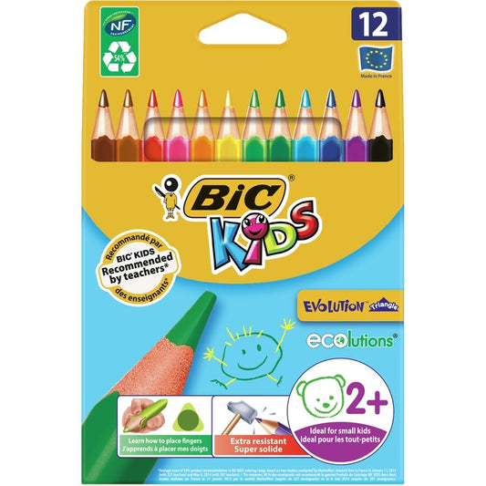 Bic Kids Colour Pencils 12pk