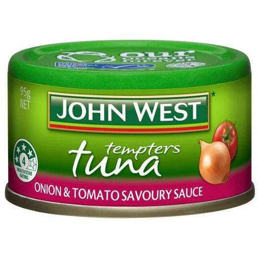 John West Tuna Tempters Onion & Tomato Savoury Sauce 95g