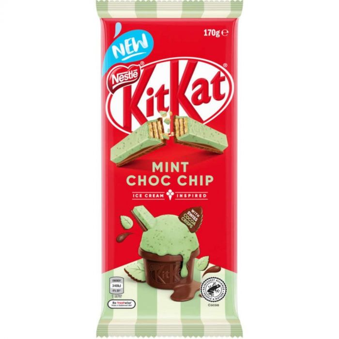 Nestle Block KitKat Mint Choc Chip 170g