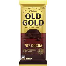 Cadbury Block Old Gold 70% Cocoa 180g