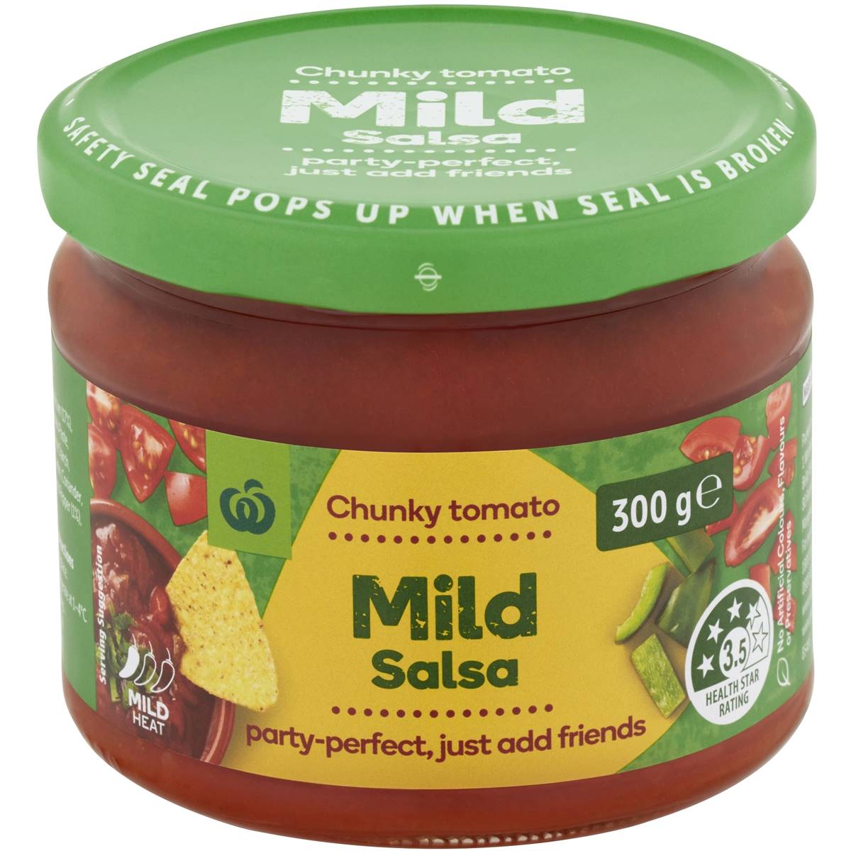 Woolworths Salsa Mild 300g