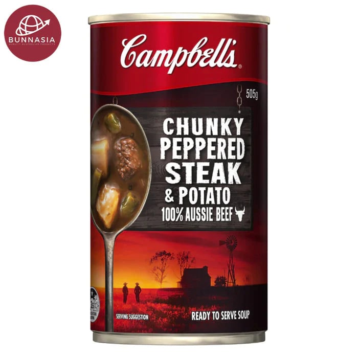 Campbell's Soup Chunky Peppered Steak & Potato 505g