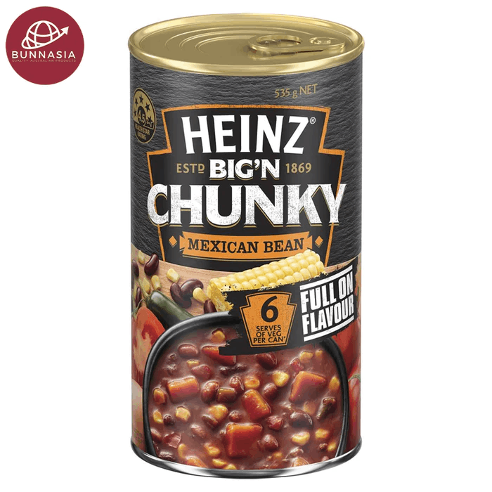 Heinz Soup Big N Chunky Mexican Bean 535g