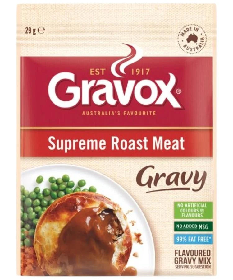Gravox Sachet Gravy Mix Supreme Roast Meat 29g