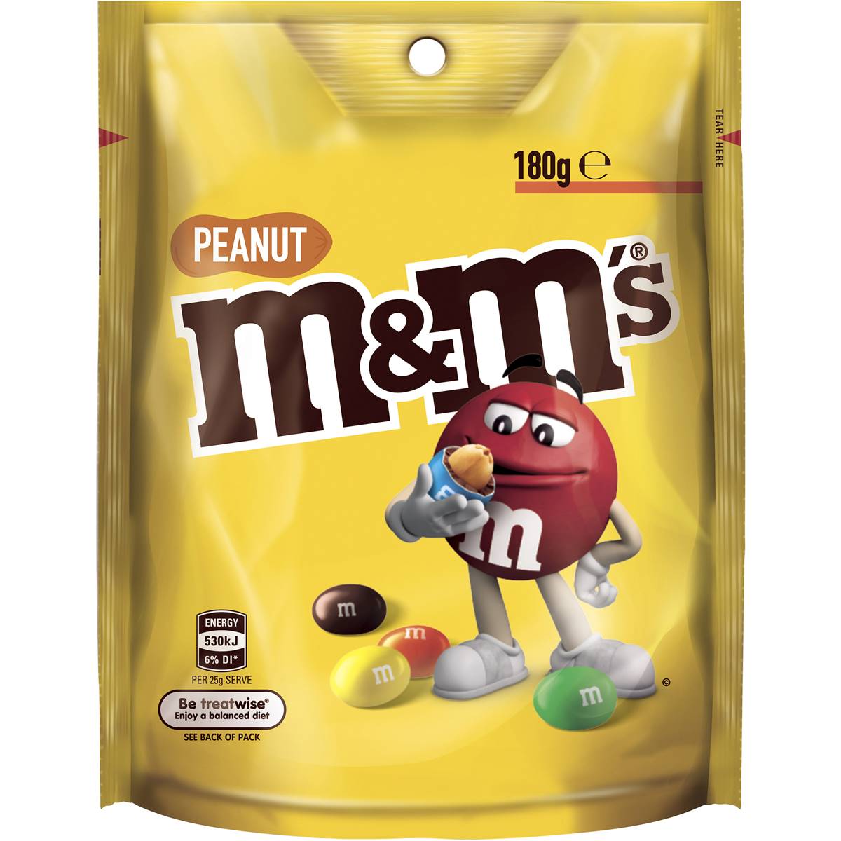 M&M's Peanut 180g – Bunnasia