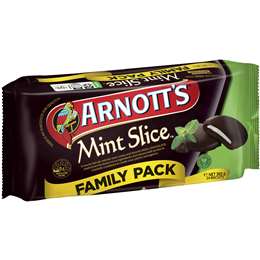 Arnott's Biscuits Mint Slice 365g
