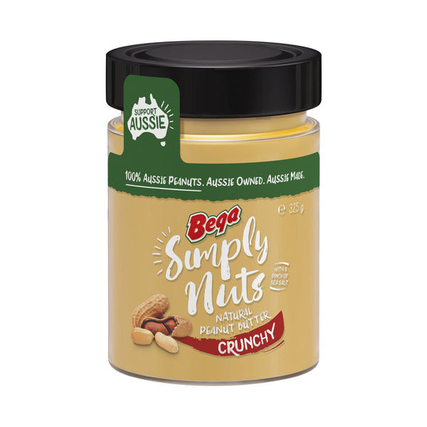 Bega Simply Nuts Crunchy Peanut Butter 325g