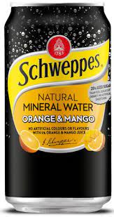 Schweppes Can Orange & Mango 375ml