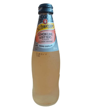 Schweppes Classic Lemon Lime & Bitters Zero Sugar 300ml