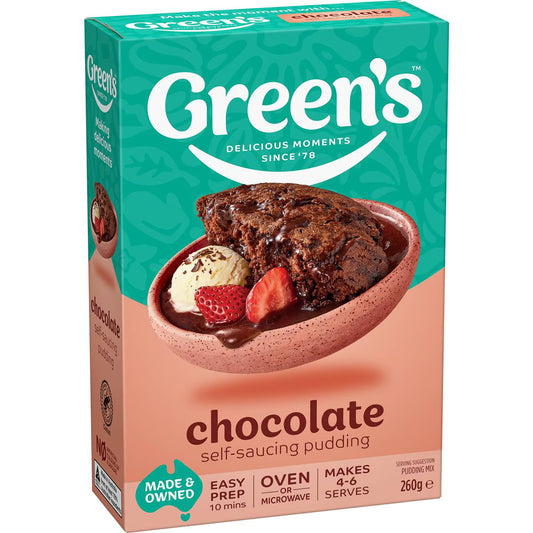 Green's Pudding Chocolate Sponge 260g