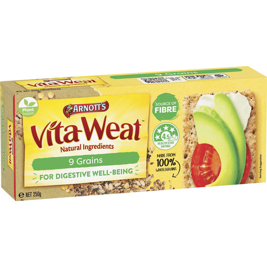 Arnott's Vita Weat 9 Grain Crispbreads 250g