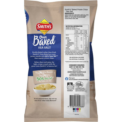 Smith's Oven Baked Sea Salt 130g